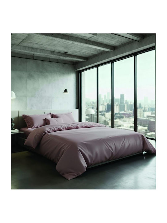 Makis Tselios Home City Σεντόνι Μονό 170x270εκ. Ροζ