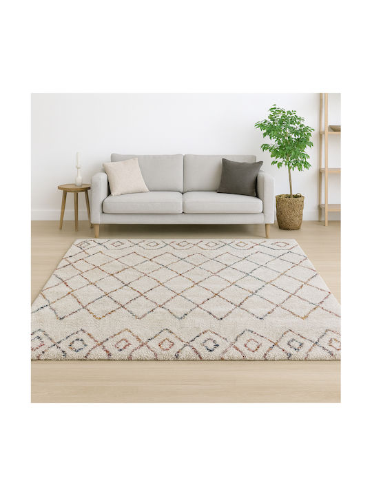Shaggy Attic Χαλί Ορθογώνιο Cream-multi 140x200cm