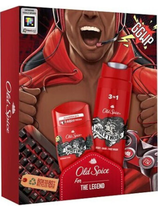 Old Spice Wolfthorn Σετ Περιποίησης για Καθαρισμό Σώματος 2τμχ