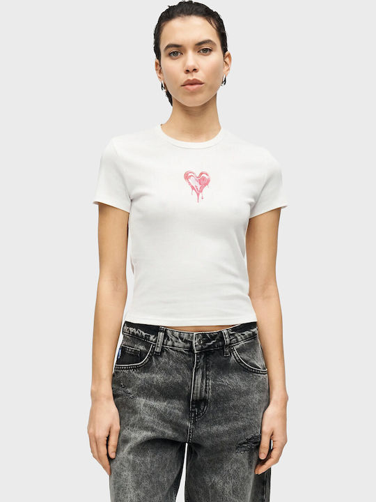 Logo Γυναικείο T-shirt White