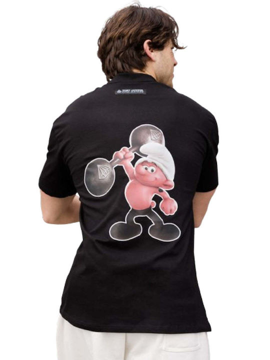 Unisex T-shirt Black Rock Gym Tony Couper Cod T...