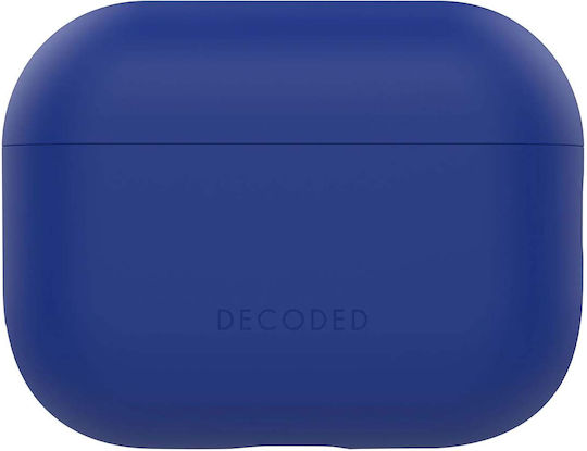 Decoded Soft Silicone Shockproof Case Airpods Pro 3 Series Aircase Blue