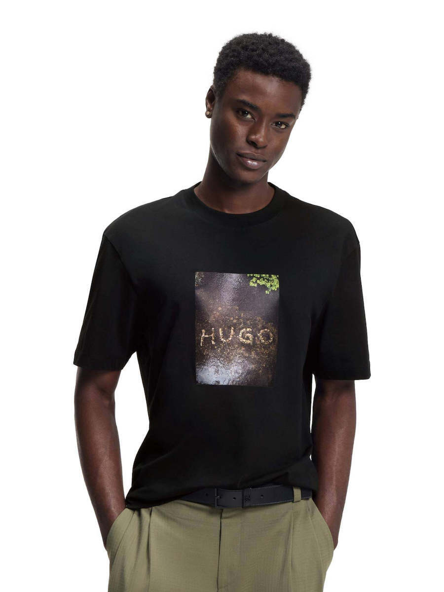 Hugo T-shirt Black 50554319-001 | Skroutz.mt