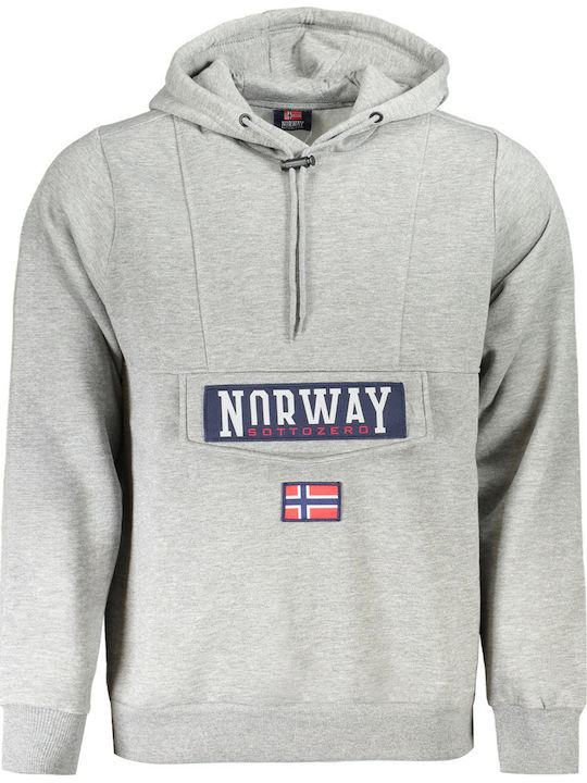 Sweatshirt with Hood Grey