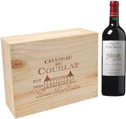 Chateau Du Courlat Червено Сух Шампоан в дървена кутия 750мл