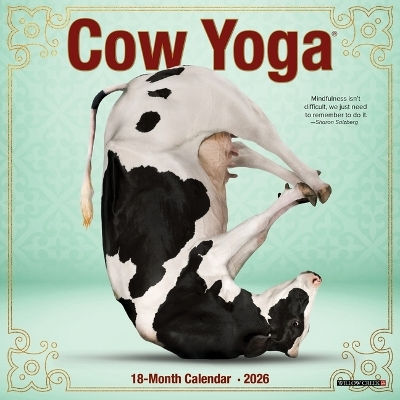 Cow Yoga 2026 Mini Wall Calendar Willow Creek Press Wlcp