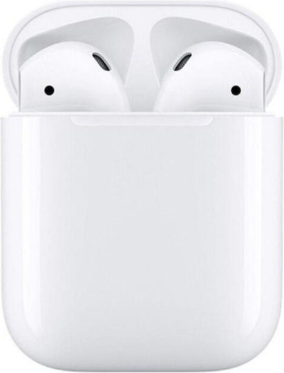 In-ear Bluetooth Handsfree Ακουστικά με Θήκη Φόρτισης Λευκά