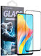 Oppo A78 4G Do As You Wish Geprägte Hd Gehärtetes Glas Schutzfolie Schwarz