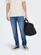 Ανδρικό Παντελόνι Τζιν με Regular Εφαρμογή Light Medium Blue Denim