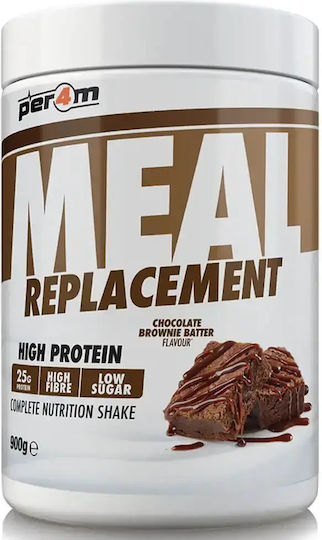 Per4m Meal Replacement Ειδικό Συμπλήρωμα Διατροφής 900gr Chocolate Brownie Batter