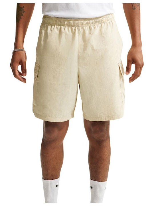 Nike Sportswear Club Men's Athletic Shorts Beige