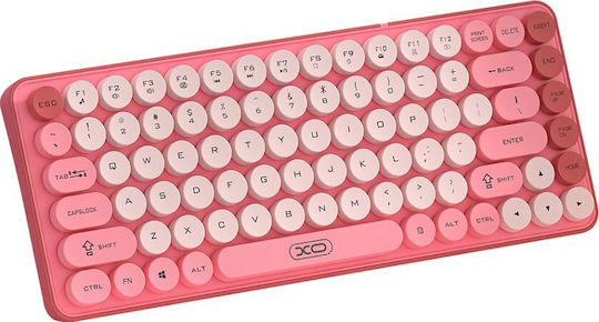 XO Fără fir Bluetooth Doar tastatura Engleză US Roz