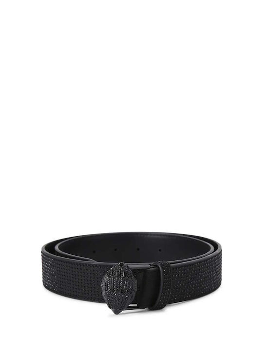 Leder Damen Gürtel Schwarz
