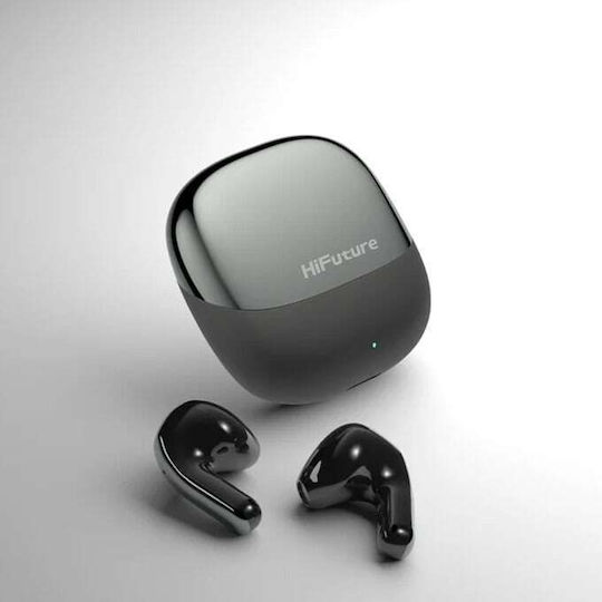 HiFuture In-ear Bluetooth Handsfree Ακουστικά Metallic Grey