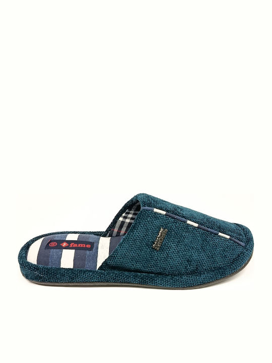 FAME Men's Slipper Blue