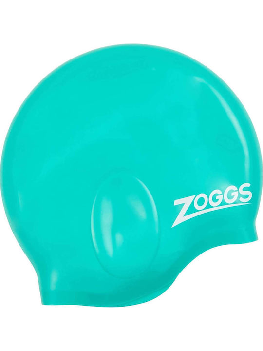 Ultra Fit Silicone Swimming Cap Turquoise Zoggs