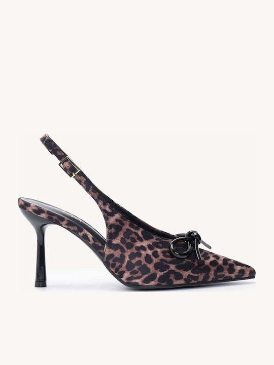 Ligglo Pumps Tiermuster Slingback Spitze Zehe F...
