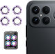 Xiaomi Poco F8 Ultra Enkay Hat-prince 9h Rear Camera Lens Aluminium Alloy Tempered Glass Film Purple