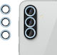 Samsung Galaxy A37 A57 5g Kalebol No Flicker Ultra-thin Individual Camera Lens Tempered Glass Film Distant Peak Blue