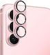 Samsung Galaxy S26+ 5g Enkay Anti-reflection Camera Lens Aluminium Alloy Tempered Glass Film Pink