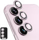 Samsung Galaxy A37 A57 Enkay Hat-prince 9h Rear Camera Lens Aluminium Alloy Tempered Glass Film Pink