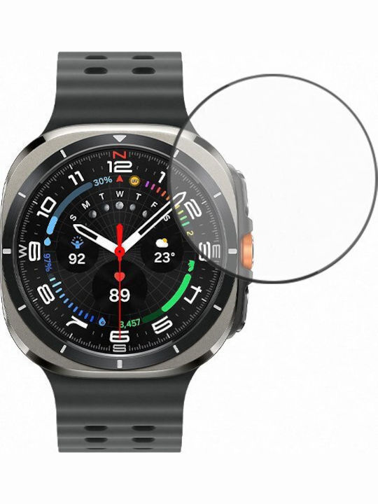 3d Tempered Pet Glass Samsung Watch Ultra 47mm Black Oem