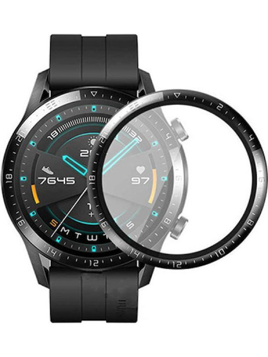 3d Tempered Pet Glass Huawei Watch 5 46mm Black Oem