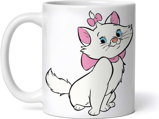 Marie Disney The Aristocats Κούπα Κεραμική Λευκή 330ml Marie Disney The Aristocats Κούπα Κεραμική Λευκή 330ml