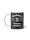 Jack Daniel's Old No7 Brand Tennessee Whiskey Ceramic Mug White 330ml (Personalized)