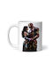 Iron Man And Wonder Woman Cană Ceramică Albă 330ml