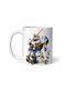 Gundam Character Κούπα Κεραμική Λευκή 330ml (Προσωποποιημένο)
