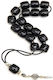 Roloi Komboloi Resin Worry Beads with 17 Beads Black 29cm