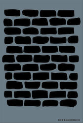 Rich Wall Stencil 50x70cm 010