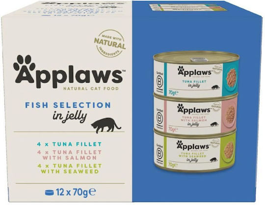 Applaws Мокра Храна за Котки с Риба 12x70гр