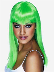 Wig Glamour Green A0167-pras Bookstop Wig Glamour Green A0167-pras Bookstop