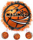 Pinata – Basketball 40 X 40 Cm 553153 Bal-553153-mpasket
