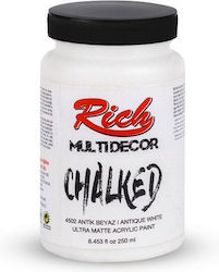 Rich Χρώμα Κιμωλίας 4502 Antique White 250ml RICP4502