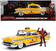 Jada Toys Marvel: Deadpool 1957 Chevy Όχημα Ρέπλικα σε Κλίμακα 1:24