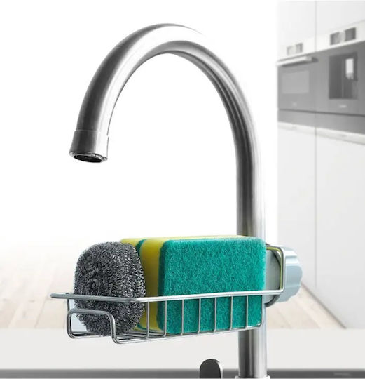 Alista Home Sponge Holder Made of Gray Stainless Steel