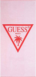Екрю Guess Кърпа За Плаж 70x140 H4gz00sg00l G011 Guess
