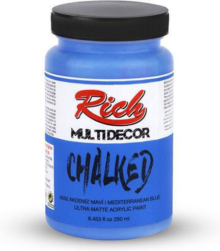 Rich Χρώμα Κιμωλίας 4552 Mediterranian Blue 250ml RICP4552