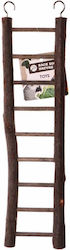 Wooden Parrot Cage Ladder 38cm