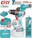 Total TIDLI429982E Percussive Brushless Battery Drill Driver 42V 2x2Ah