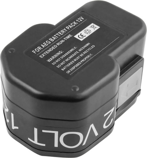 Avizar Replacement Battery Aeg Best 12x Tool Super Ni-mh 12v 3000mah 36wh Black