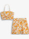 Kids' Set with Shorts Summer 2pcs Orange