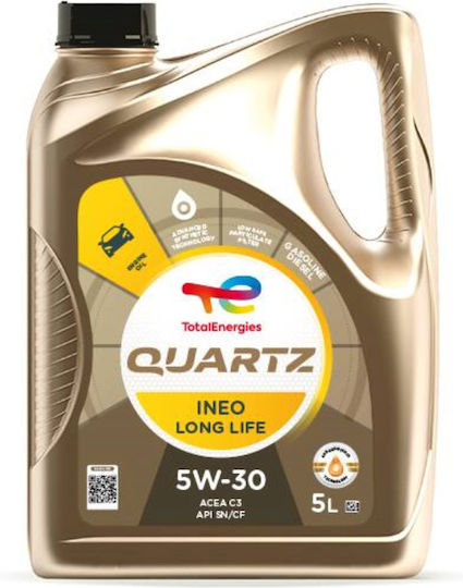 Total Quartz Ineo Long Life Synthetic Car Oil 5W-30 5lt