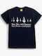 Kinder-T-Shirt Blau