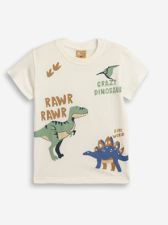 Tricou pentru copii Ecru