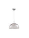 Agora Lighting Reglabil Lustră Transparent cu Dulie E27 30cm.