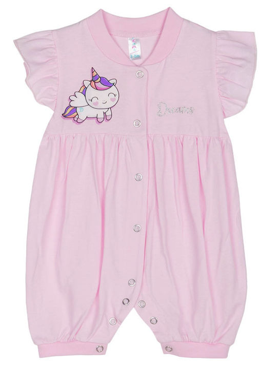Dreams by Joyce Unicorn Baby Bodysuit Lilac